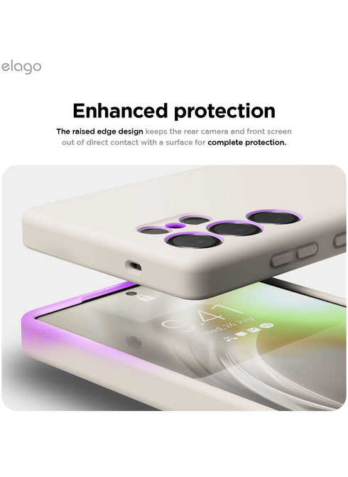 elago Samsung Galaxy S25 ULTRA Case Liquid Silicone